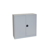 #03 STRONG STANDARD MINI -Büroschrank oder Werkstattschrank für Akten mit 2 Fachböden, 1000/1000/420 mm