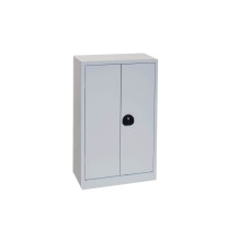 #03 STRONG SUPERSLIM MINI -  Büroschrank oder Werkstattschrank für Akten mit 2 Fachböden, 1000/600/420 mm