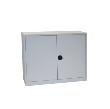 #03 STRONG WIDE MINI - Büroschrank oder Werkstattschrank für Akten mit 2 Fachböden, 1000/1200/420 mm