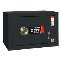 #17 MINISAFE R30 ELECTRO KEY - Mini Sicherheitsschrank schwarz - weiß, 430/300/320 mm
