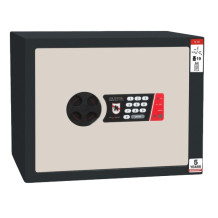 #17 MINISAFE S30 ELECTRO - Mini Sicherheitsschrank schwarz - weiß, 380/300/320 mm