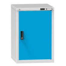 #29 CONT S2 MEDIUM BLUE -  Kleiner Werkstattschrank mit 2 Fachböden, BLAU, 840x578x600 mm