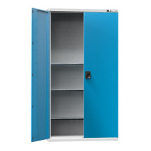 #29 STRONG DEEP MULTI BLUE - Werkstattschrank mit 3 Fachböden, BLAU, 1950x1044x405 mm