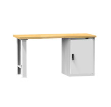 #29 HARDWORK C - Werkbank mit Schrank, Länge 1500 mm, bis 800 kg belastbar