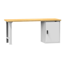 #29 HARDWORK CW - Werkbank mit Schrank, Länge 2000 mm, bis 800 kg belastbar