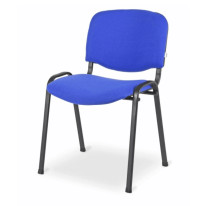 #29 CONFCH BE - Konferenzstuhl, stappelbar, blau