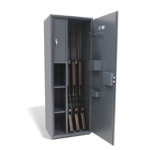 #17 HUNTER STRONG MAXI - Schrank für 4 Waffen, abschließbar mit Schlüssel, 1312/350/470 mm