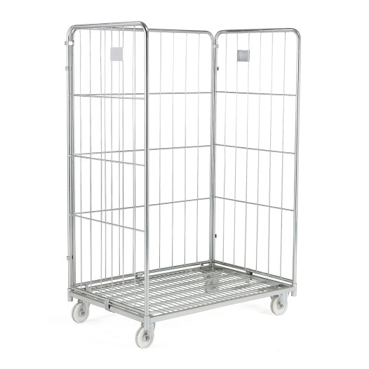 Verzinkter Käfigwagen, 3 Seiten