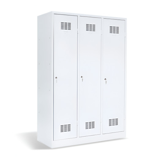 #03 MAXI 3 -  3-türiger Kleiderschrank mit Trennwand, 1800/1200/500 mm
