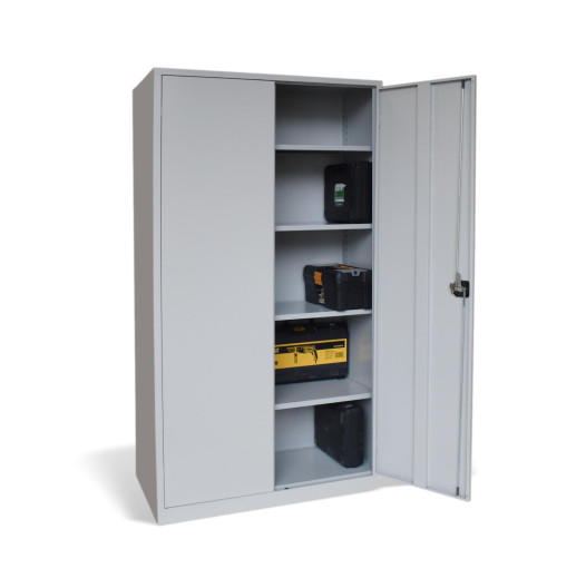 #03 STRONG STANDARD MAXI - Büroschrank oder Werkstattschrank mir 4 Fachböden, 1945/1000/420 mm