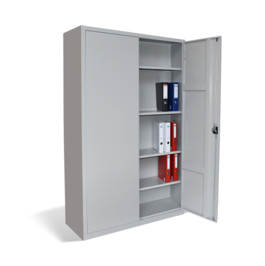 Büroschrank mit 4 Fachböden, 1200 mm breit