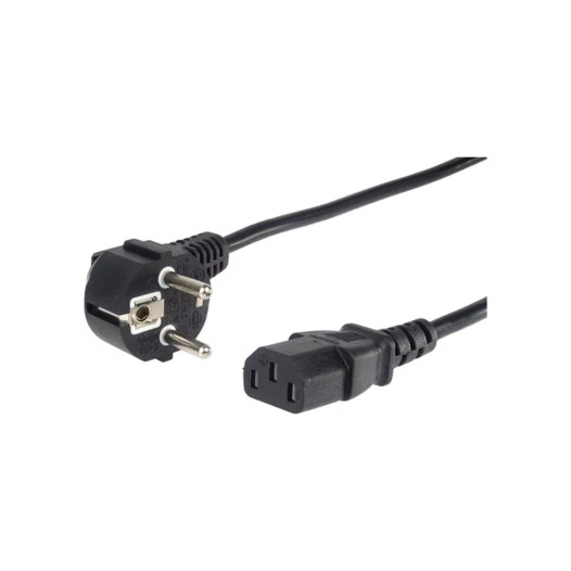 Netzkabel mit UNI-SCHUKO-Stecker – IEC C13 für Ladeschränke