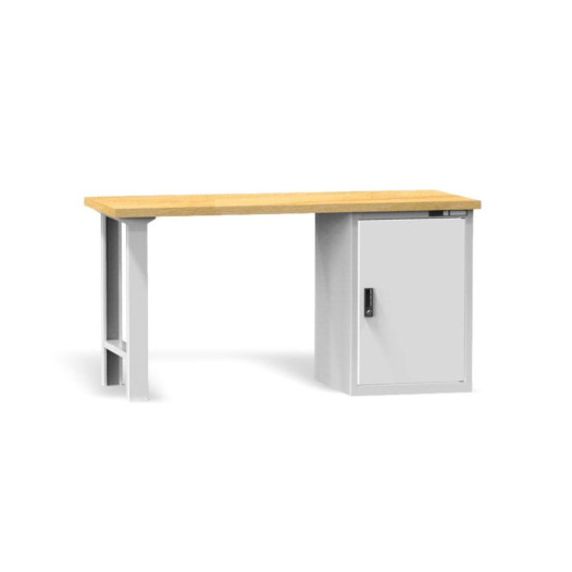 Arbeitstisch mit Unterschrank, 1500 mm, Belastbarkeit bis 800 kg