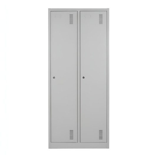 2-türiger Garderobenschrank mit Trennwand (zerlegt)