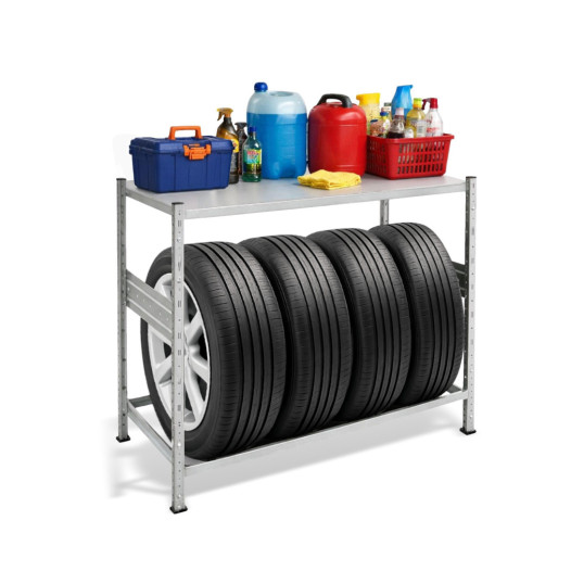 Reifenregal 1100×1060×430 mm, 1 Ablageboden