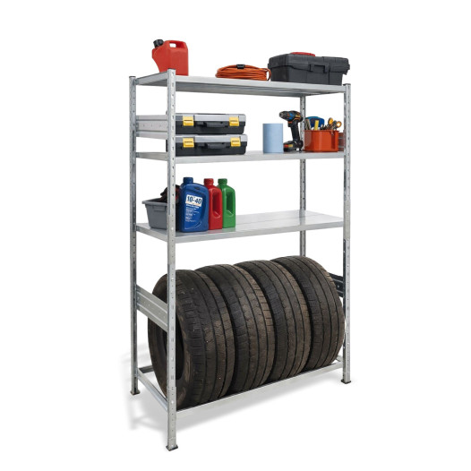 Reifenregal 2000×1060×430 mm, 3 Ablageböden