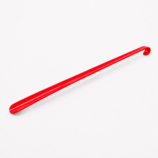 #27 SHOEHORN RD – Großes Schuhregal aus Metall, rot