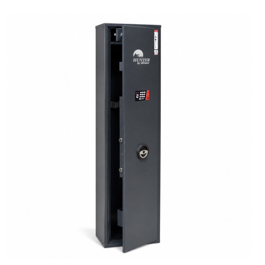 Schrank für 6 Waffen, mit elektronischem Schloss, 1500/340/260 mm