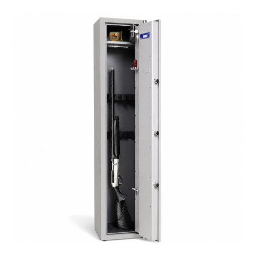 Schrank für 5 Waffen, zertifiziert,  elektronisches Schloss, 1500/350/300 mm
