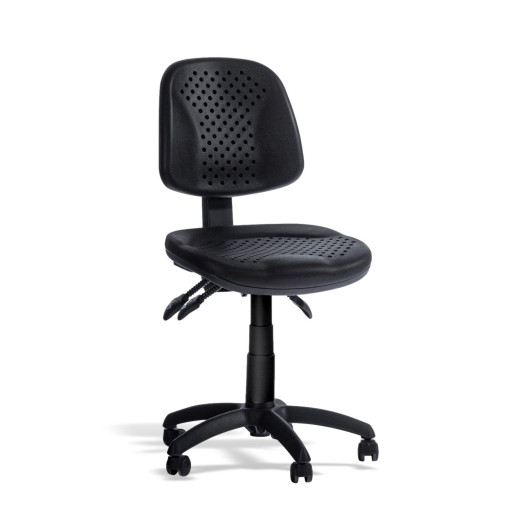 Professioneller Industriestuhl mit Rollen
