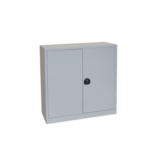 #03 STRONG STANDARD MINI -Büroschrank oder Werkstattschrank für Akten mit 2 Fachböden, 1000/1000/420 mm