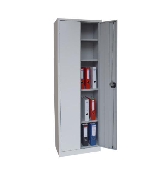 #03 STRONG SUPERSLIM MAXI - Büroschrank oder Werkstattschrank mit 4 Fachböden, 1945/600/420 mm