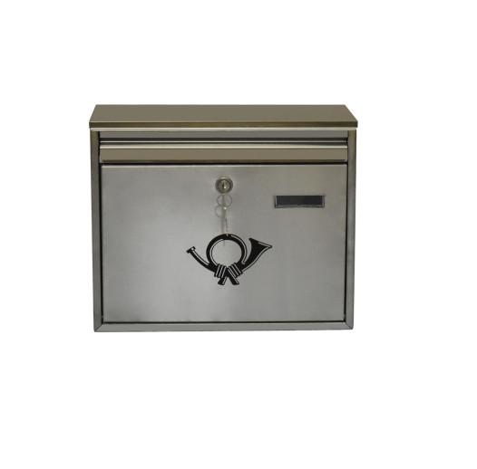 #99 POSTBOX BINOX – Briefkasten aus Edelstahl 360/260/80 mm